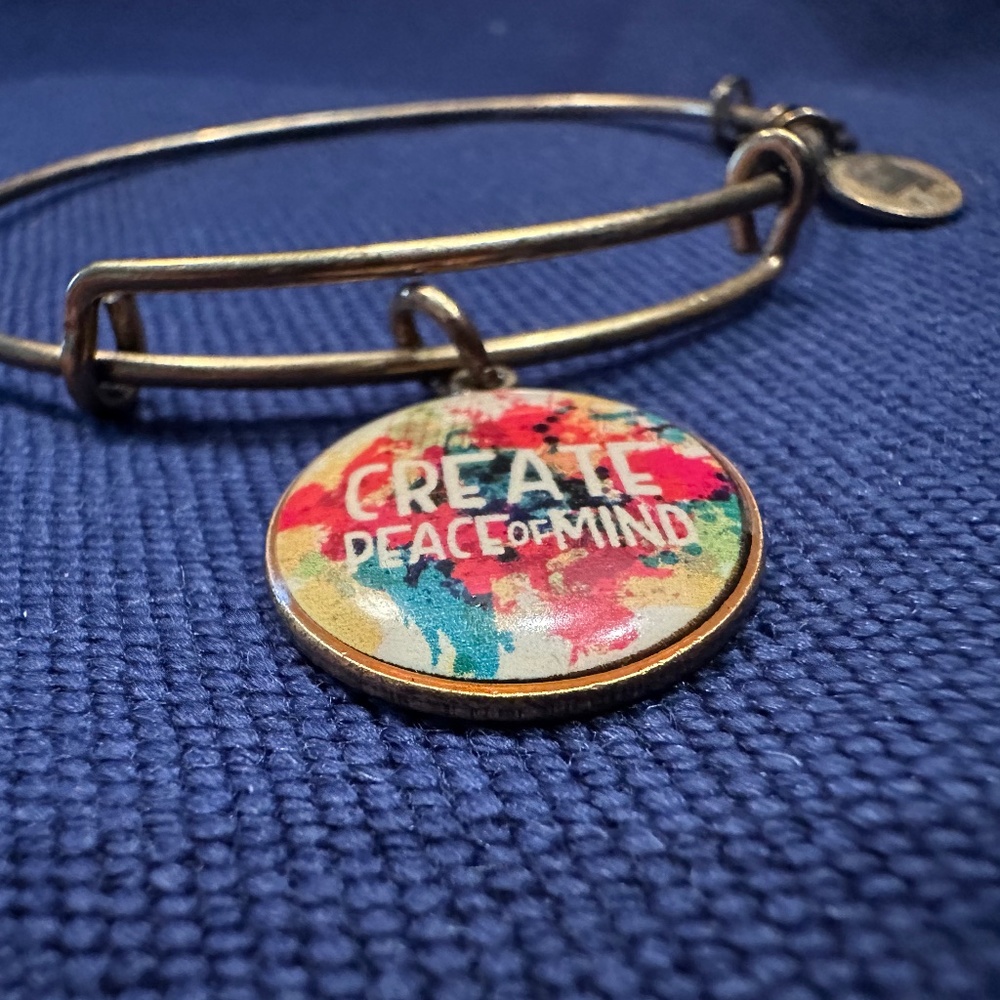 Alex and Ani Create Peace of Mind Bangle